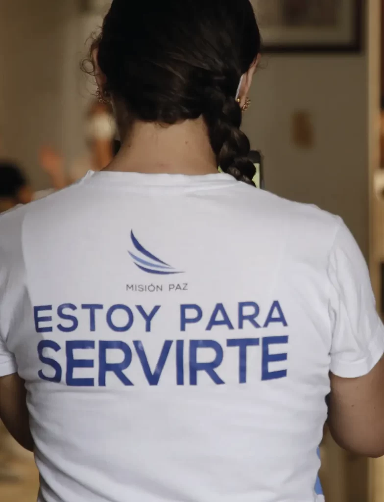 Logo oficial de Fundación Misión Paz a las Naciones, representando su misión en Cali, Colombia